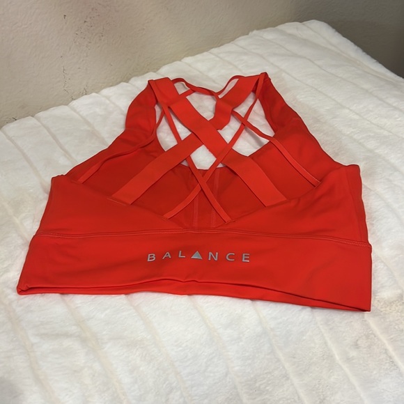 Balance Athletica Aura Bra - Blood Orange - Picture 3 of 3